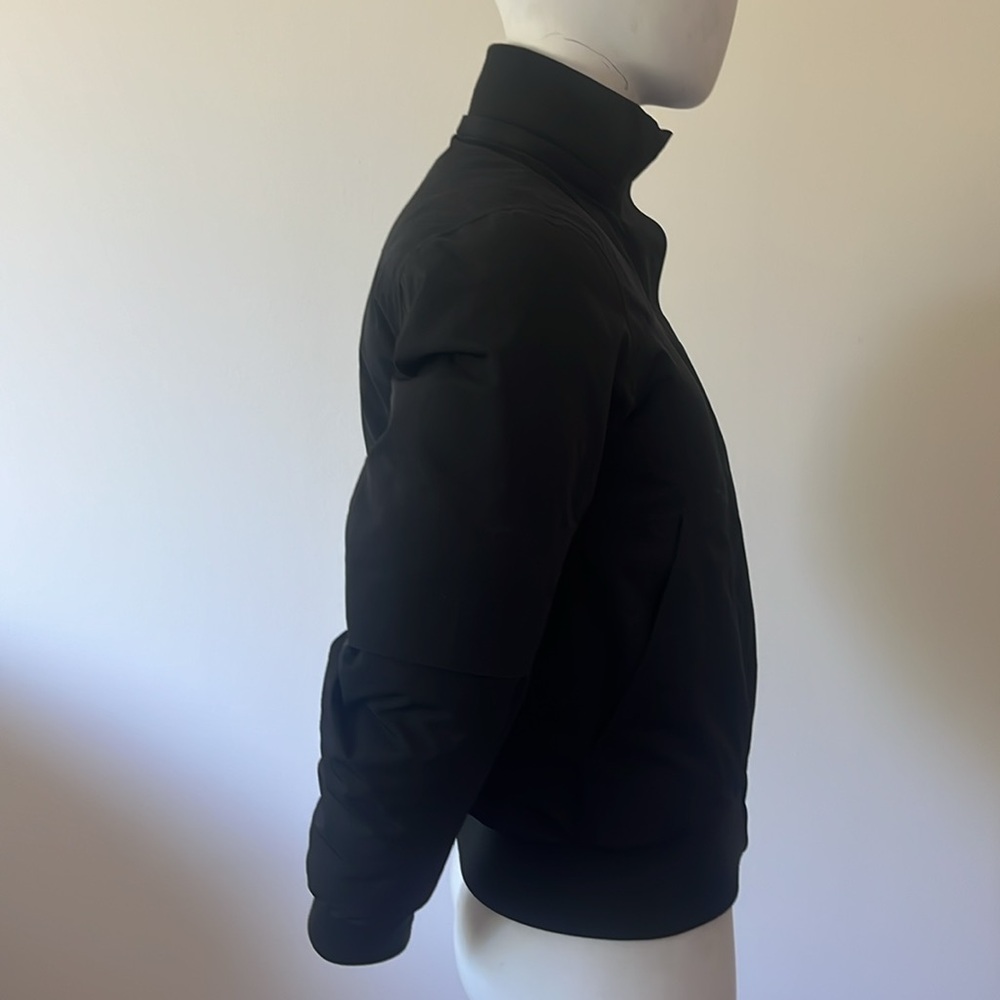 Lululemon Winter Warrior Bomber Coat Jacket Black Without hooded Size 0 - Picture 7 of 13